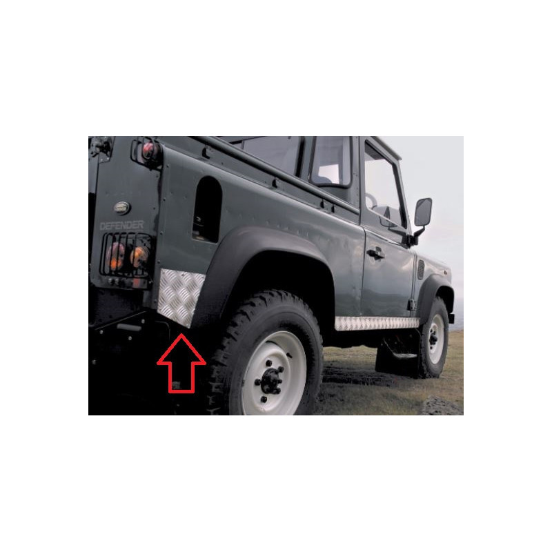 Commander joint d'etancheite seuil porte arriere arriere Defender 90, 110,  130 BRITPART (07NN7) pas cher sur RLD Autos