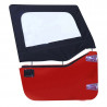 demi portes superieur noir mat Wrangler