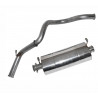 Echappement inox 300 TDI Defender 90