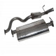 échappement inox TD5 Defender 90