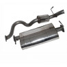échappement inox TD5 Defender 90