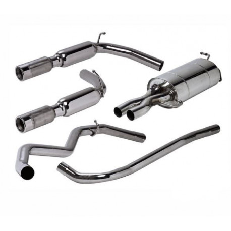 Double ss Echappement inox RANGE SPORT 4L4 (DA6815)