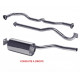 Echappement inox SERIE 3 essence ANGLAIS