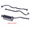 Echappement inox SERIE 3 essence ANGLAIS