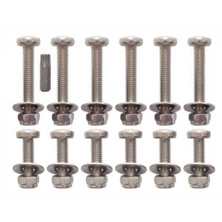 Britpart Kit visserie inox porte arriere safari DEFENDER td4 (0IQQ4)