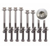 Kit visserie portes arriere laterales DEFENDER TD4