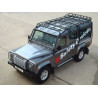 galerie de toit sur cage defender 110