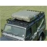 4 barres de toit sur gouttiere defender 110 130