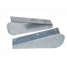 Support bavette arriere galvanise DEFENDER 90