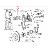 piston et joint pour etrier avant PT Cruiser