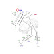 moulure montant pare brise droite 5 portes