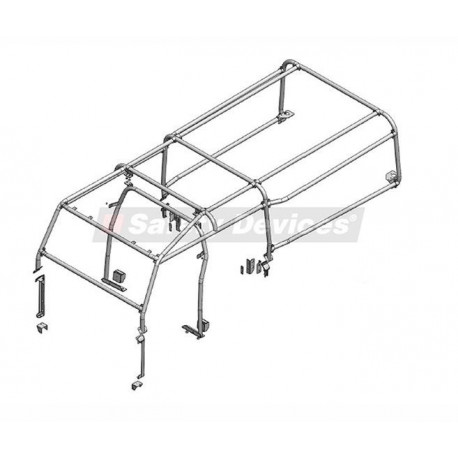 Britpart ROLL CAGE DEFENDER 130 (RBL2587SSSB)