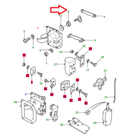 Land rover bague d'etancheite (EKC000030PMA)