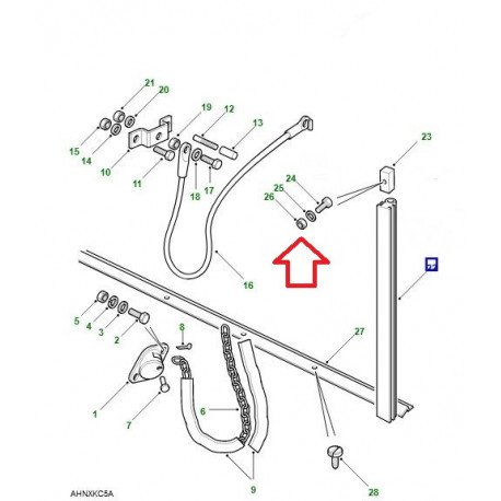 Oem ecrou a six pans (NH104041L)