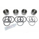 Kit piston de frein arriere INOX