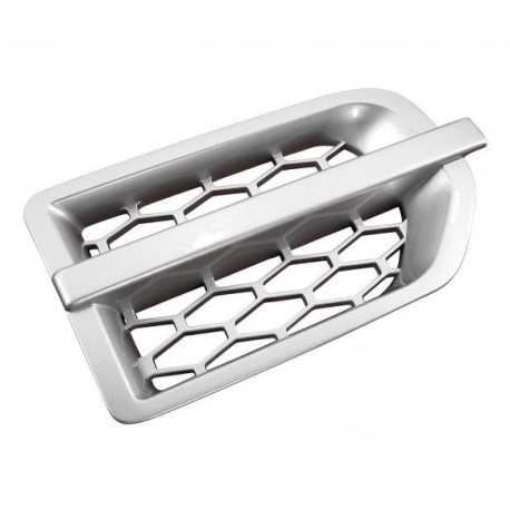 Britpart Grille aile avant argent Discovery 3 (DA5670)