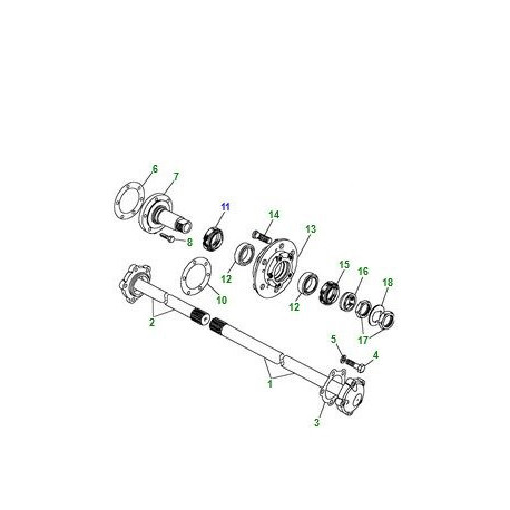 Britpart fusee Discovery 1 et Range Classic (FRC8005)