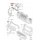 Support de radiateur additionel gauche RR Sport