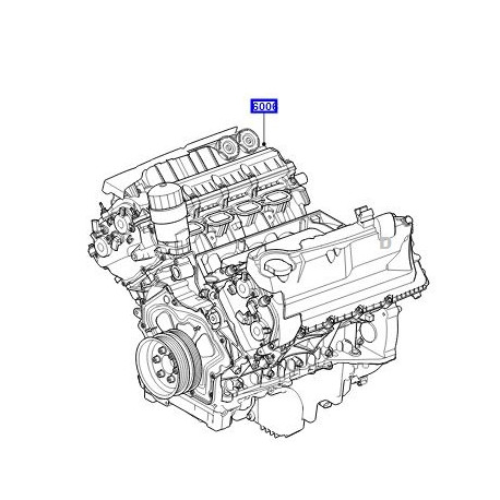 Land rover Moteur reusine par LAND ROVER (LR044001)