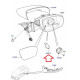Lampe droite retroviseur exterieur Evoque