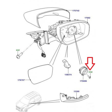 Land rover vis  m3 x 25mm (LR011865)