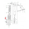 vis a tete six pans avec collet  M10 X 25