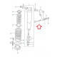 boulon de fixation de bride d'amortisseur Defender et Discovery 1