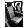 housses sieges avant noir/gris (paire) Wrangler JK