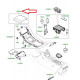 couvercle compartiment rangement Evoque