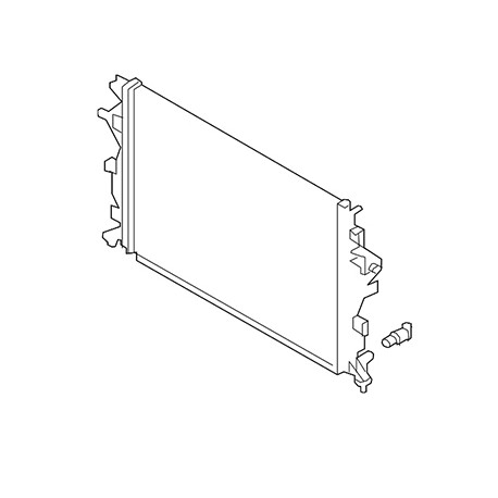 Mopar radiateur moteur Grand Cherokee WJ (52079498AC)