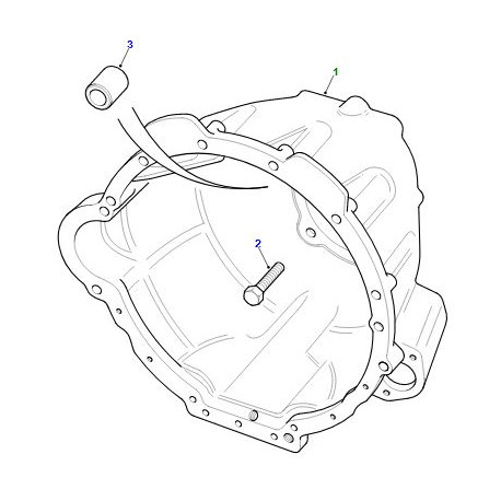 Land rover ergot de centrage Defender 90, 110, 130 et Discovery 1, 2 (571134)