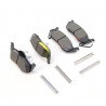 jeu de 4 plaquettes de freins arriere Commander XH,  Commander XK,  Grand Cherokee WH