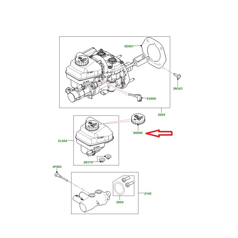 Commander Bouchon vi de purge etrier de frein LAND ROVER (0HY43) pas cher  sur RLD Autos