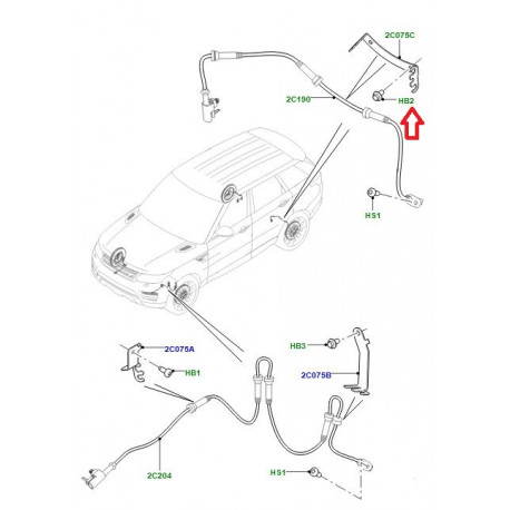 Land rover Vis M6 x 12 mm (FS106126M)