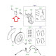 Guide refroidissement etrier avant