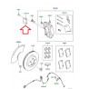 Guide refroidissement etrier avant