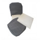 Kit refection siege arriere  DEFENDER  sanc colle coloris TECHNO