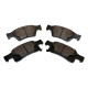 jeu de 4 plaquettes de frein arriere Grand Cherokee WK
