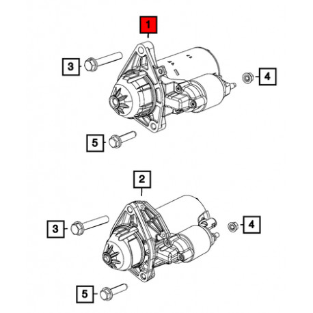 Mopar demarreur Grand Cherokee WK (68080460AB)