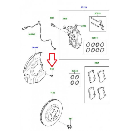 Land rover vis Range L322 (SYP000171)