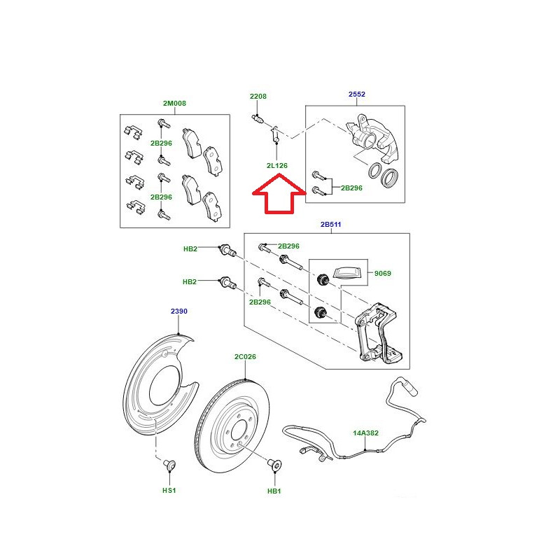 Commander Bouchon vi de purge etrier de frein LAND ROVER (0HY43) pas cher  sur RLD Autos