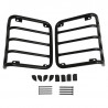 kit 2 grilles noires protection feux arrieres