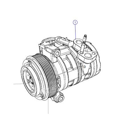 Mopar compresseur climatisation (68321731AA)