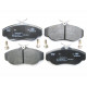 plaquettes avant jeu de 4 Range P38