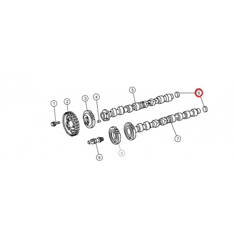 Mopar bouchon arbre a cames (68156823AA)