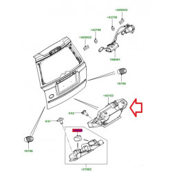 dispositif de fixation hayon Freelander 2