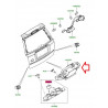 Serrure hayon coffre FREELANDER 2