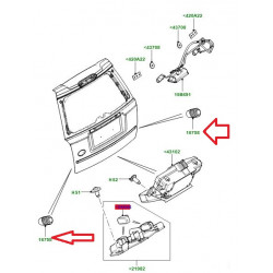 JAHURO Tablette pour Colis dans Le Coffre arrière de la Voiture, pour Land  Rover Freelander 2 LR2 2006-2021, Accessoires de décoration du Coffre