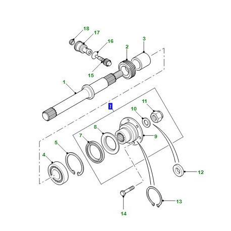 Land rover kit bride Defender 90, 110, 130 et Discovery 1, 2 (LR055719)