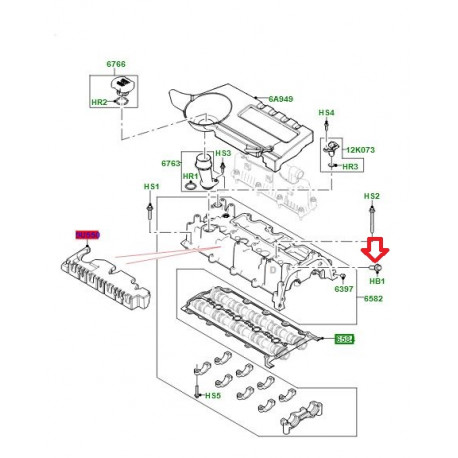 Land rover Vis M10 X 30MM (LR074133)